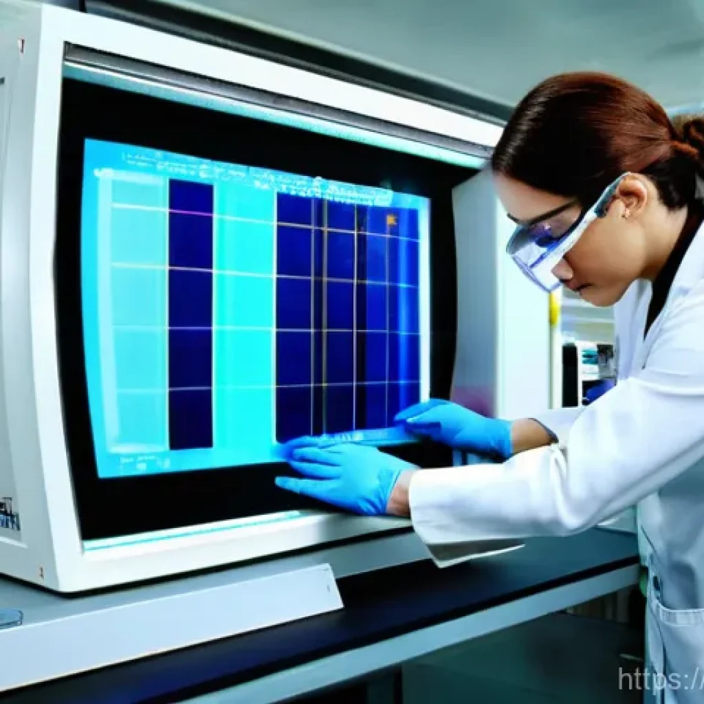 섬유기사 필수 실험 장비 - **Prompt: Textile Engineer Performing Durability Tests in a Modern Lab**
    A focused female textil...