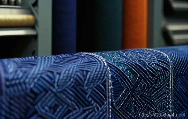 섬유기사 자격증과 관련 직업군의 특징 - **Advanced Technical Textile Testing in a High-Tech Italian Lab**
    Inside a sophisticated, bright...