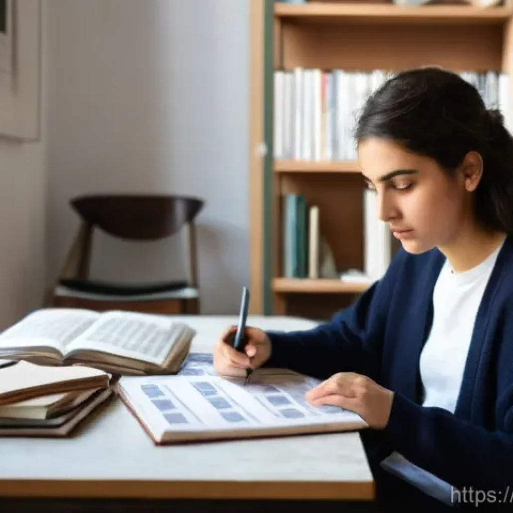 섬유기사와 필기시험 준비의 중요성 - **A Focused Italian Textile Engineering Student Preparing for Exams**

    *   **Prompt**: A determi...
