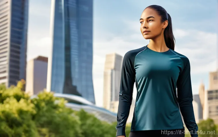 섬유기사 실기시험 예상문제 - Prompt 1: Smart Textile Apparel in an Urban Environment**